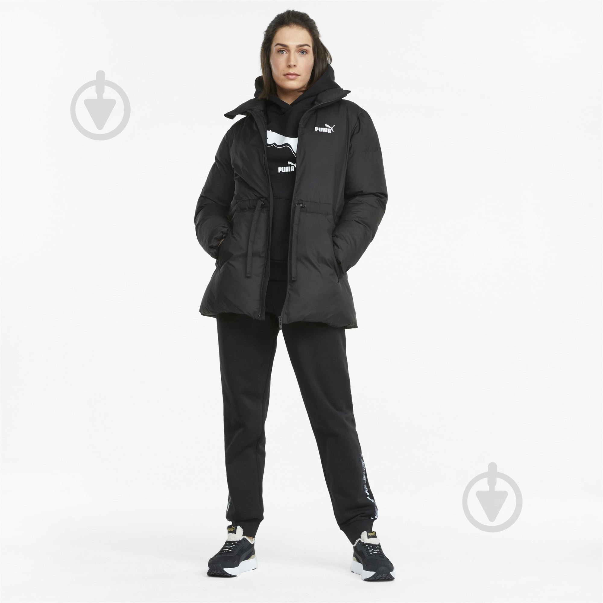 Куртка жіноча зимова Puma ESS+ Eco Puffer Jacket 58769801 р.L чорна - фото 5