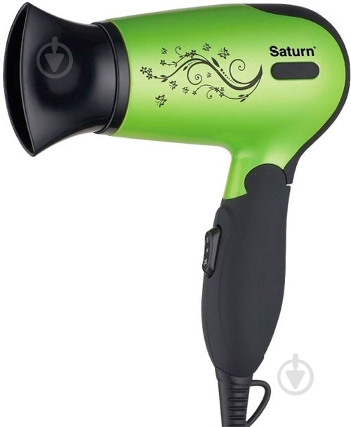 Фен Saturn ST-HC7210 Green - фото 1 Фен Saturn ST-HC7210 Green - фото 1