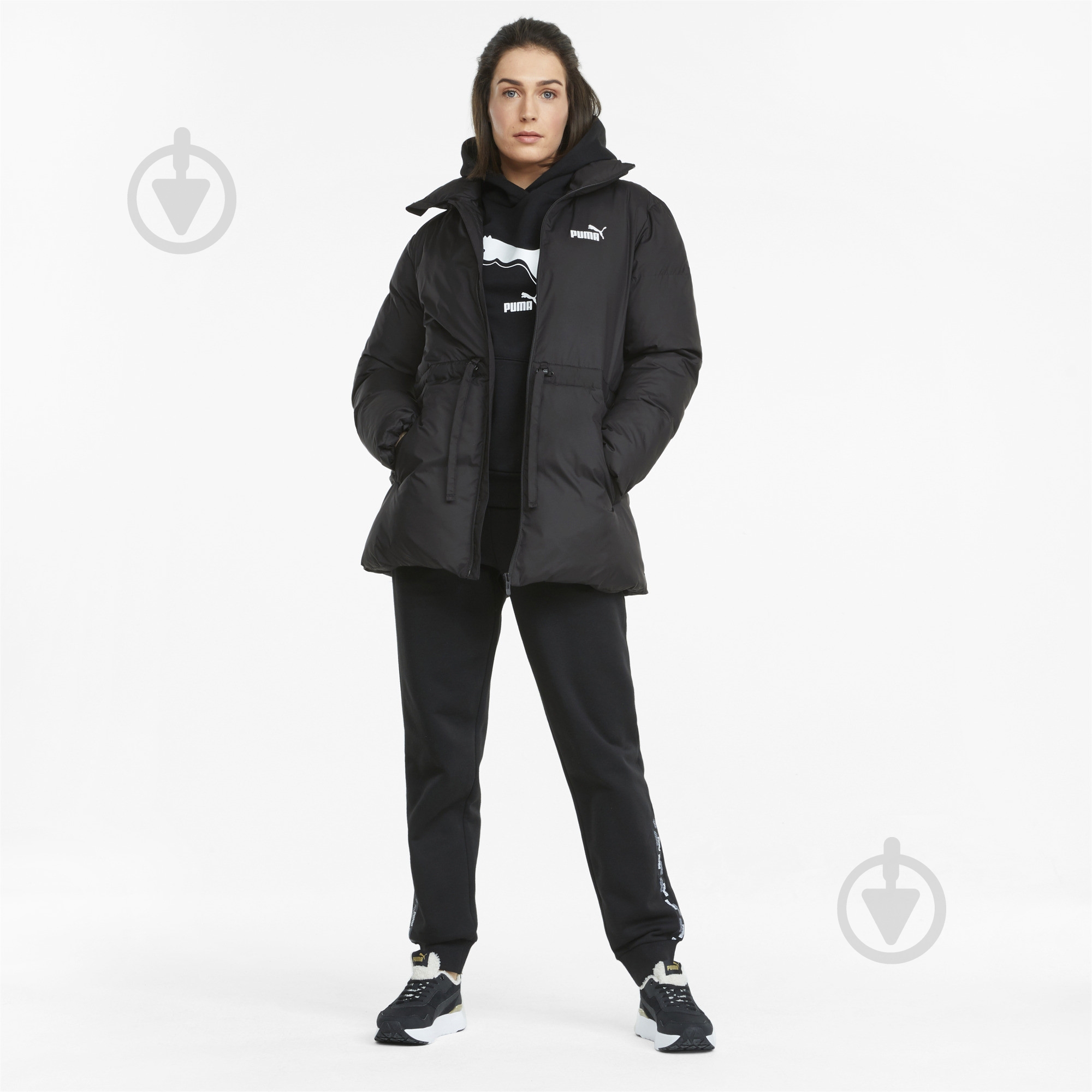 Куртка женская зимняя Puma ESS+ Eco Puffer Jacket 58769801 р.S черная - фото 5