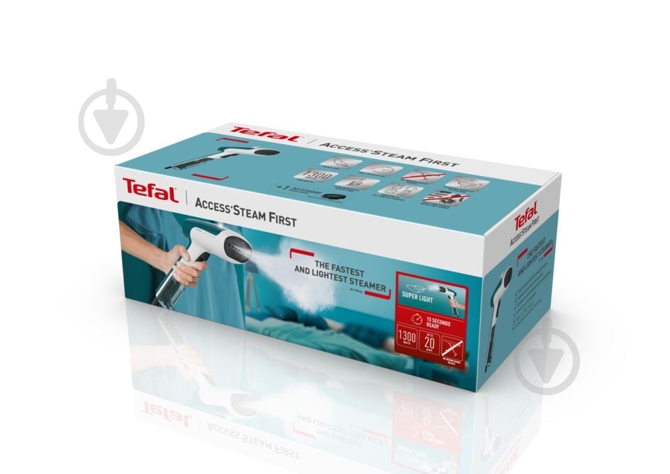 Відпарювач ручний Tefal ACCESS STEAM FIRST DT6131E0 - фото 5 Відпарювач ручний Tefal ACCESS STEAM FIRST DT6131E0 - фото 5