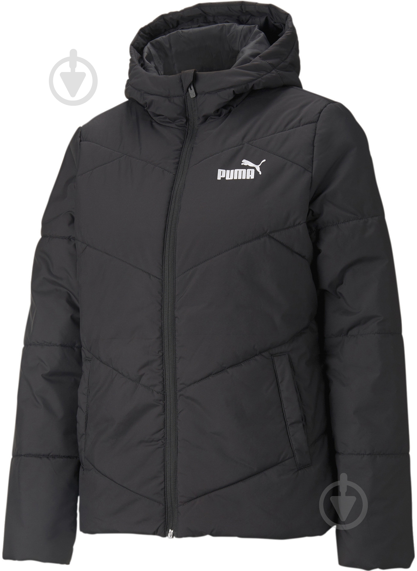 Куртка женская Puma ESS Padded Jacket 58764801 р.XS черная - фото 1