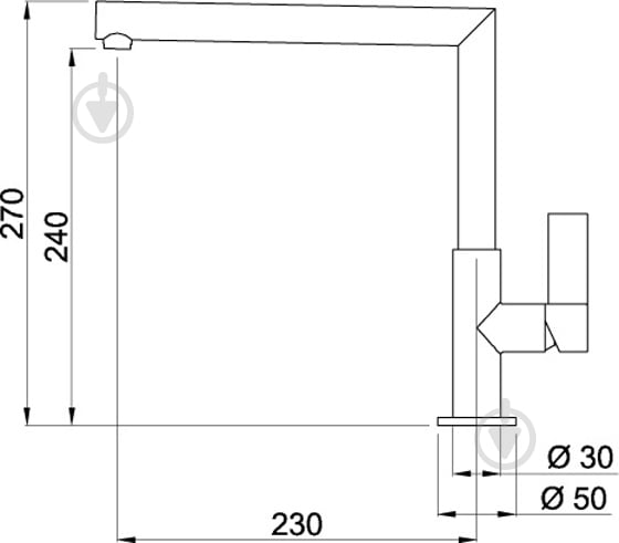 Смеситель для кухни ELLECI Ares black 86 - фото 2