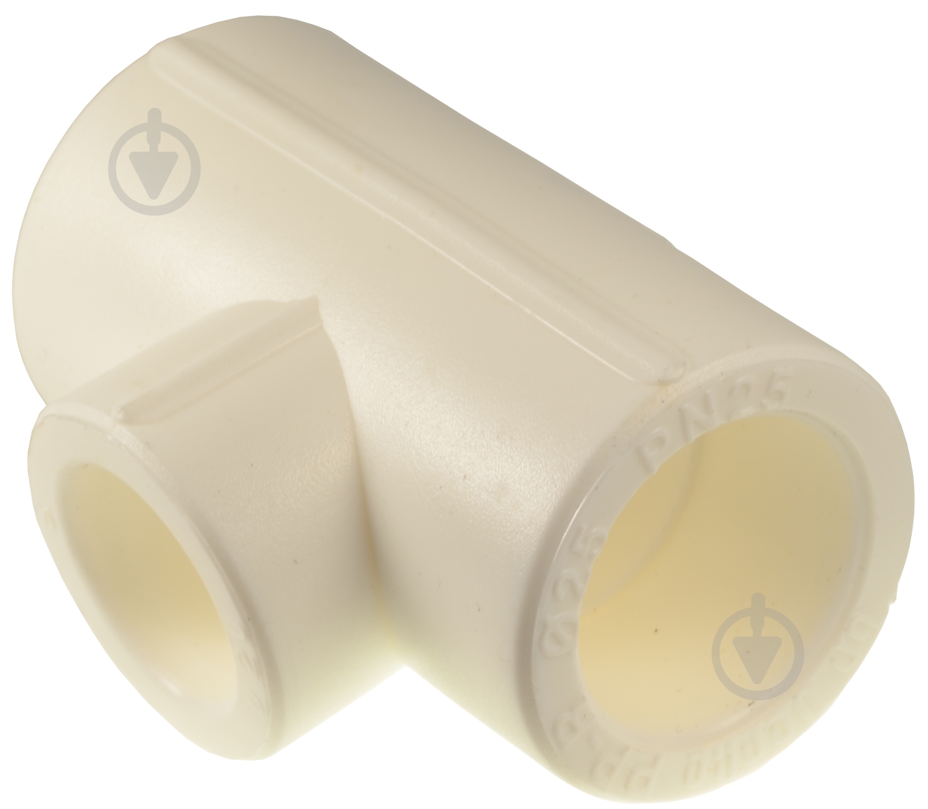 Трійник редукційний Berke Plastik білий PP-R 25/20/25 - фото 1 Трійник редукційний Berke Plastik білий PP-R 25/20/25 - фото 1