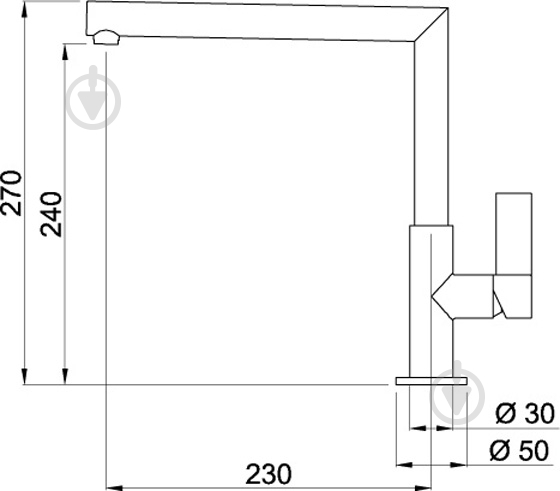 Смеситель для кухни ELLECI Ares white 96 - фото 2