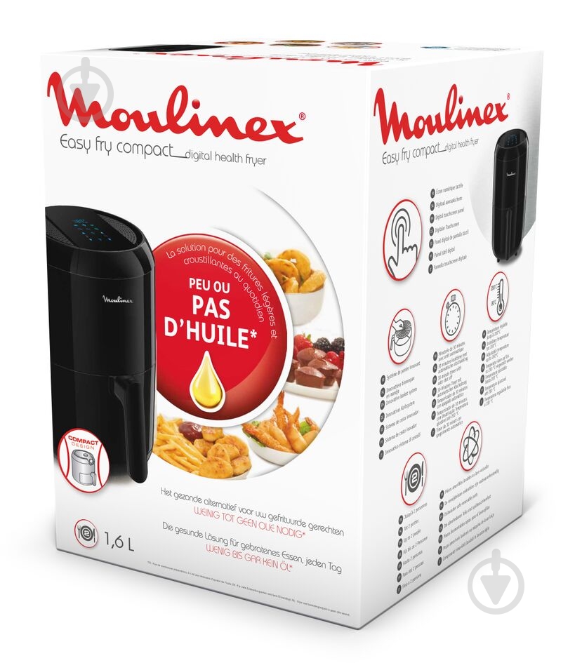 Мультипіч Moulinex Easy Fry Compact Precision EZ301810 - фото 3