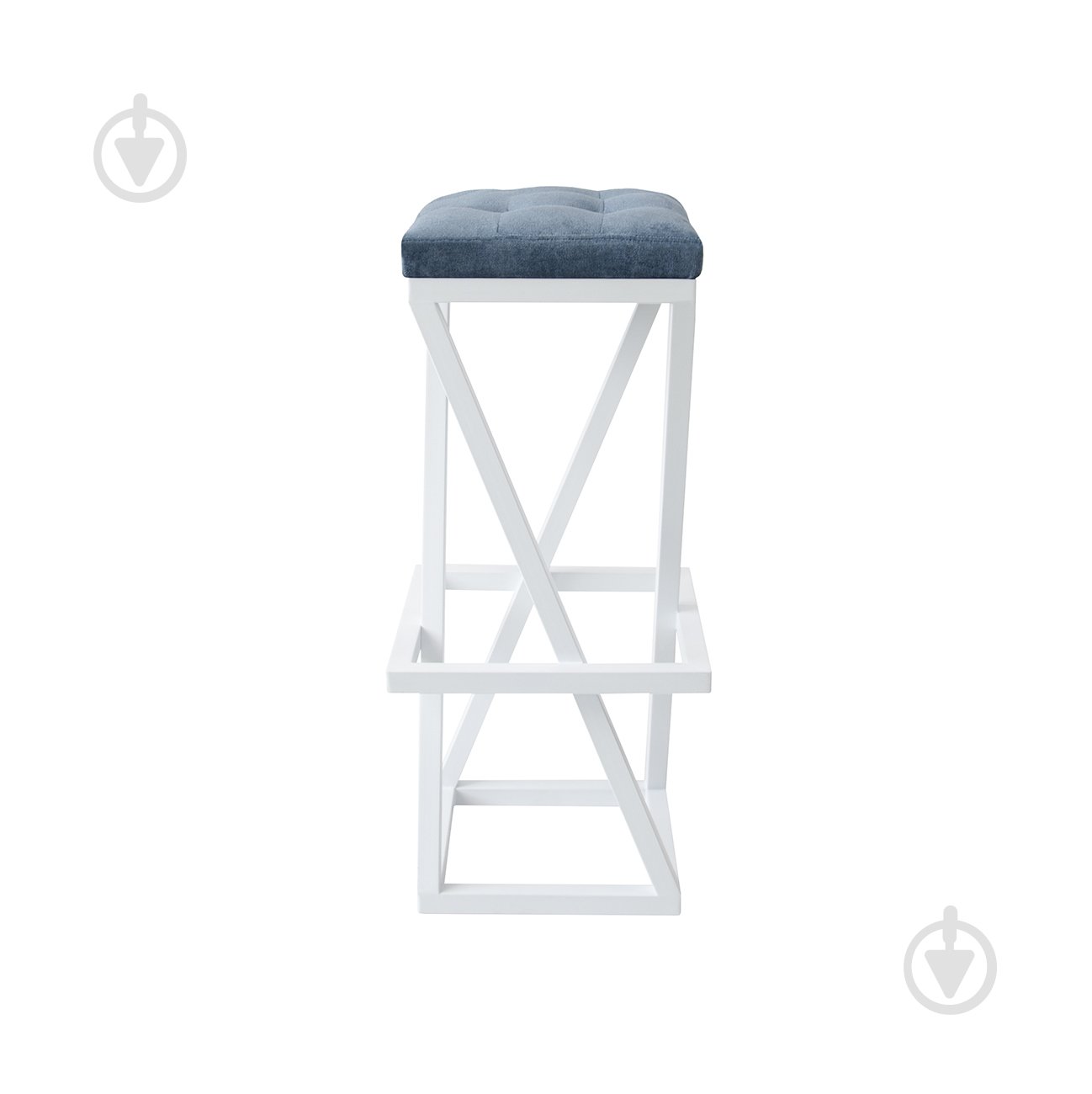 Стул барный Бакаут голубой - фото 2