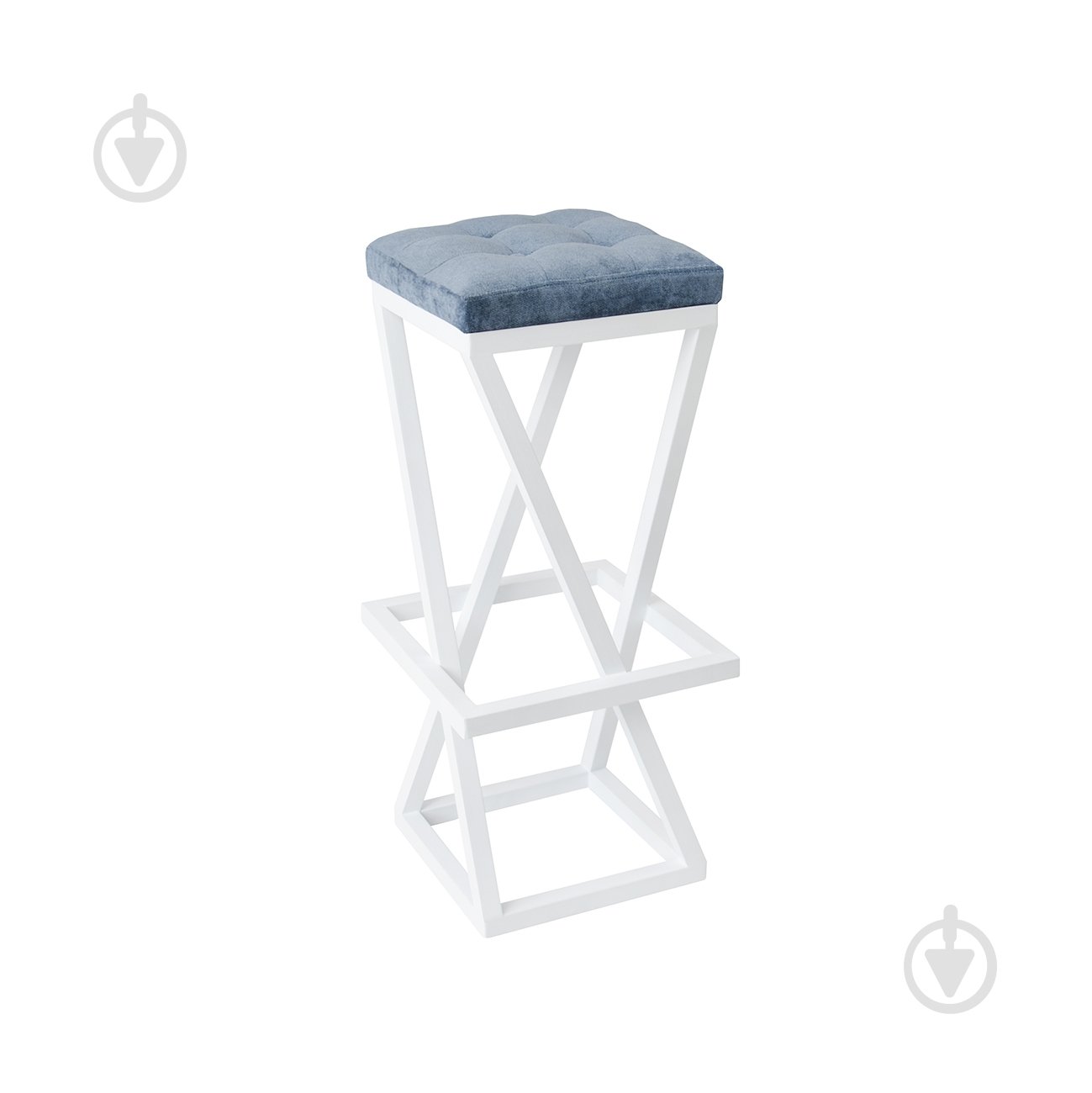 Стул барный Бакаут голубой - фото 3