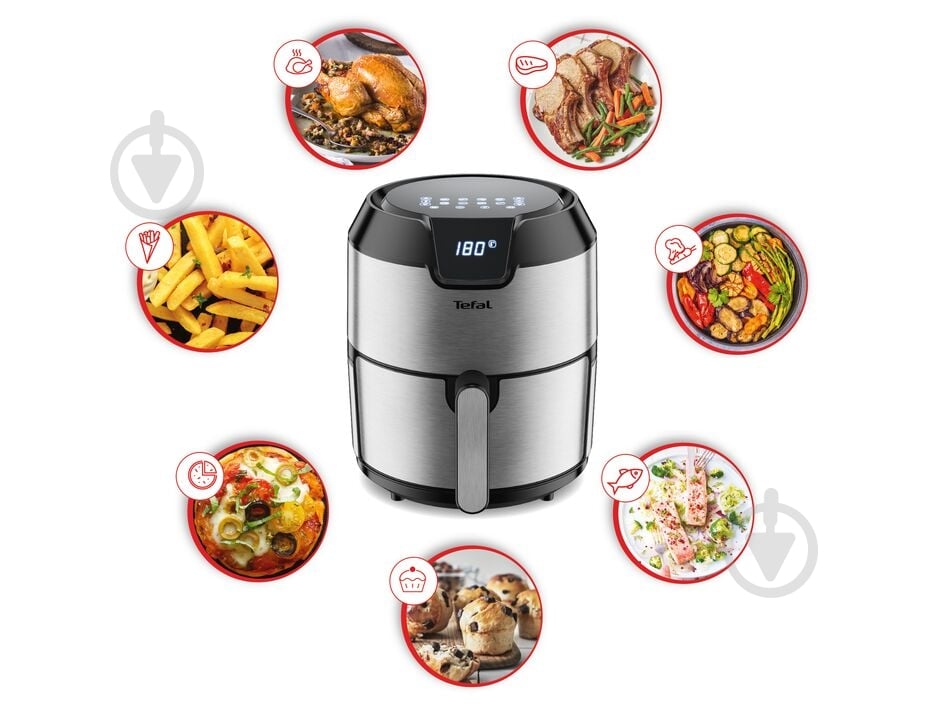 Мультипечь Tefal Easy Fry Deluxe EY401D15 - фото 7