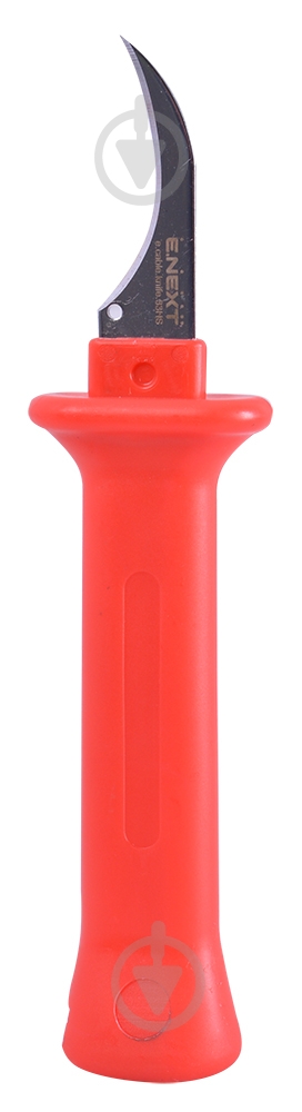 Знімач ізоляції E.NEXT e.cable.knife.33HS серповидний t004013 - фото 1 Знімач ізоляції E.NEXT e.cable.knife.33HS серповидний t004013 - фото 1
