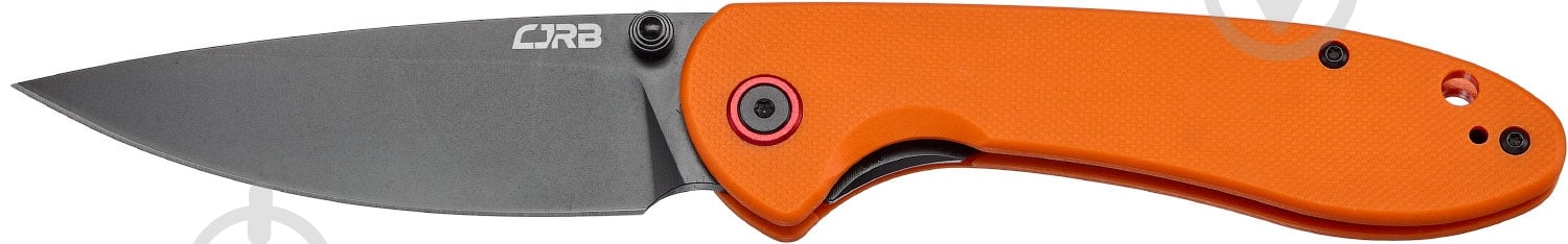 Нож складной CJRB Feldspar Black Blade, AR-RPM9 Steel, ц:orange 2798.03.02 - фото 1