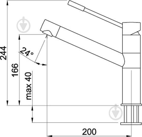 Смеситель для кухни ELLECI Sava bianco antico 62 - фото 2 Смеситель для кухни ELLECI Sava bianco antico 62 - фото 2