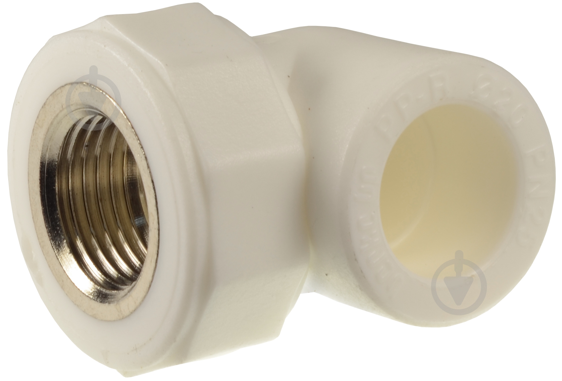 Угол переходной Berke Plastik білий PP-R В.Р. 20x1/2" - фото 1 Угол переходной Berke Plastik білий PP-R В.Р. 20x1/2" - фото 1