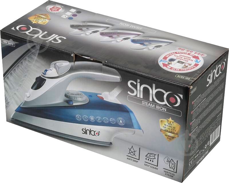 Утюг Sinbo SSI 2873 - фото 7 Утюг Sinbo SSI 2873 - фото 7