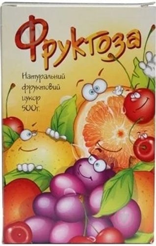 Голден-Фарм Фруктоза порошок у пачці 500 г - фото 1 Голден-Фарм Фруктоза порошок у пачці 500 г - фото 1