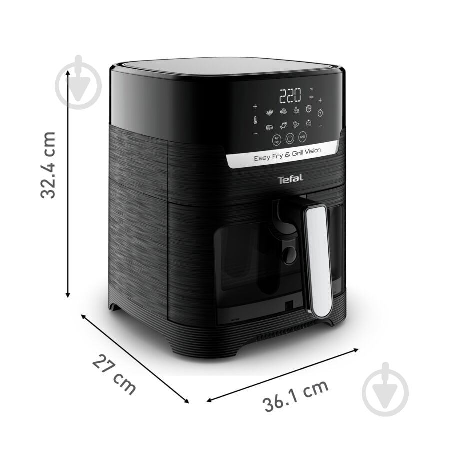 Мультипечь Tefal Easy Fry&Grill Window EY506840 - фото 3 Мультипечь Tefal Easy Fry&Grill Window EY506840 - фото 3
