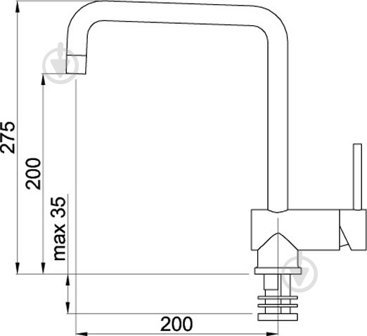 Смеситель для кухни ELLECI Senna bianco antico 62 - фото 2 Смеситель для кухни ELLECI Senna bianco antico 62 - фото 2
