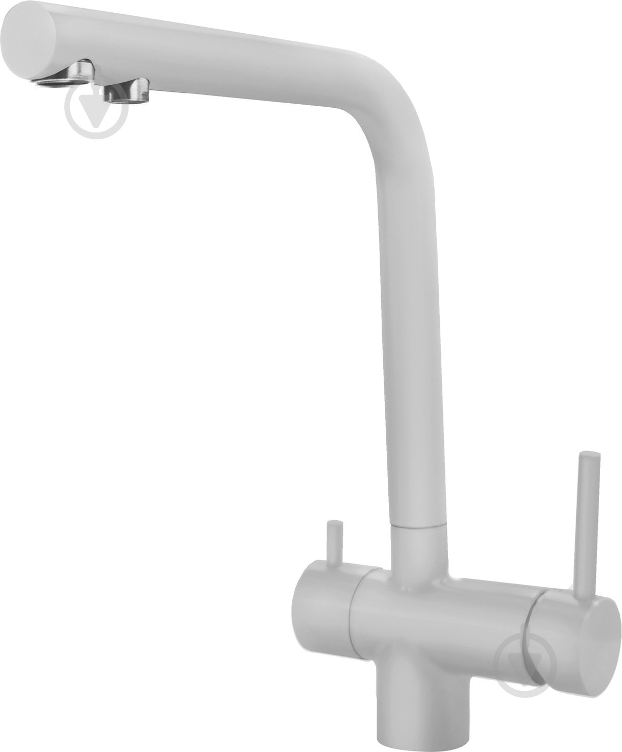 Смеситель для кухни ELLECI T01 BIANCO TITANO 68 - фото 1 Смеситель для кухни ELLECI T01 BIANCO TITANO 68 - фото 1