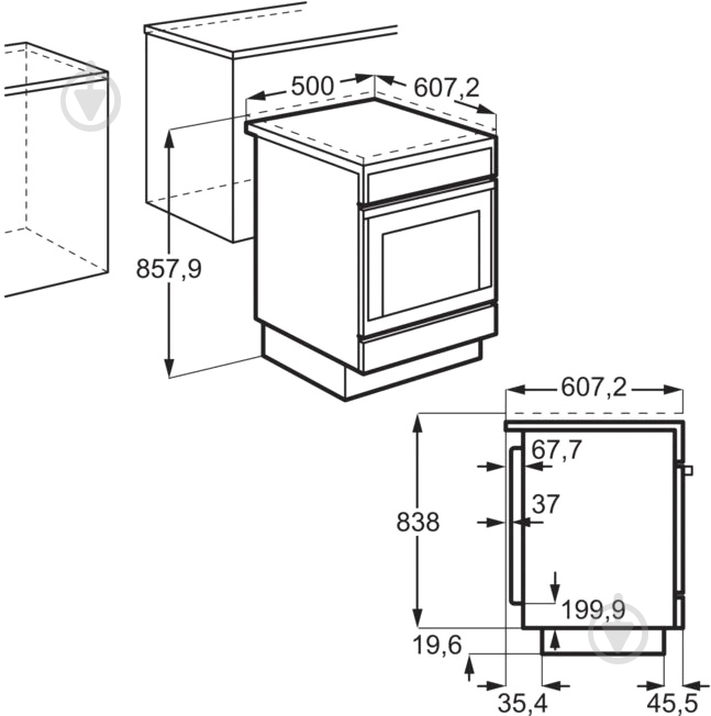 Плита электрическая Electrolux RKR540200W - фото 3