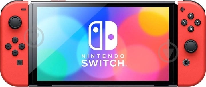 Игровая консоль NINTENDO Switch OLED (45496453633) red - фото 1 Игровая консоль NINTENDO Switch OLED (45496453633) red - фото 1