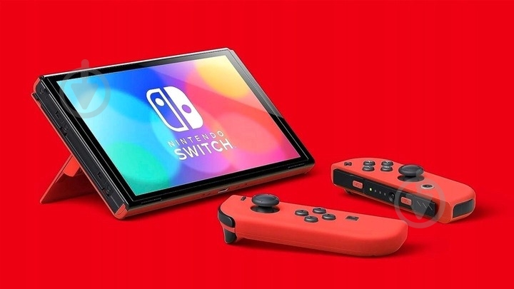 Игровая консоль NINTENDO Switch OLED (45496453633) red - фото 10 Игровая консоль NINTENDO Switch OLED (45496453633) red - фото 10
