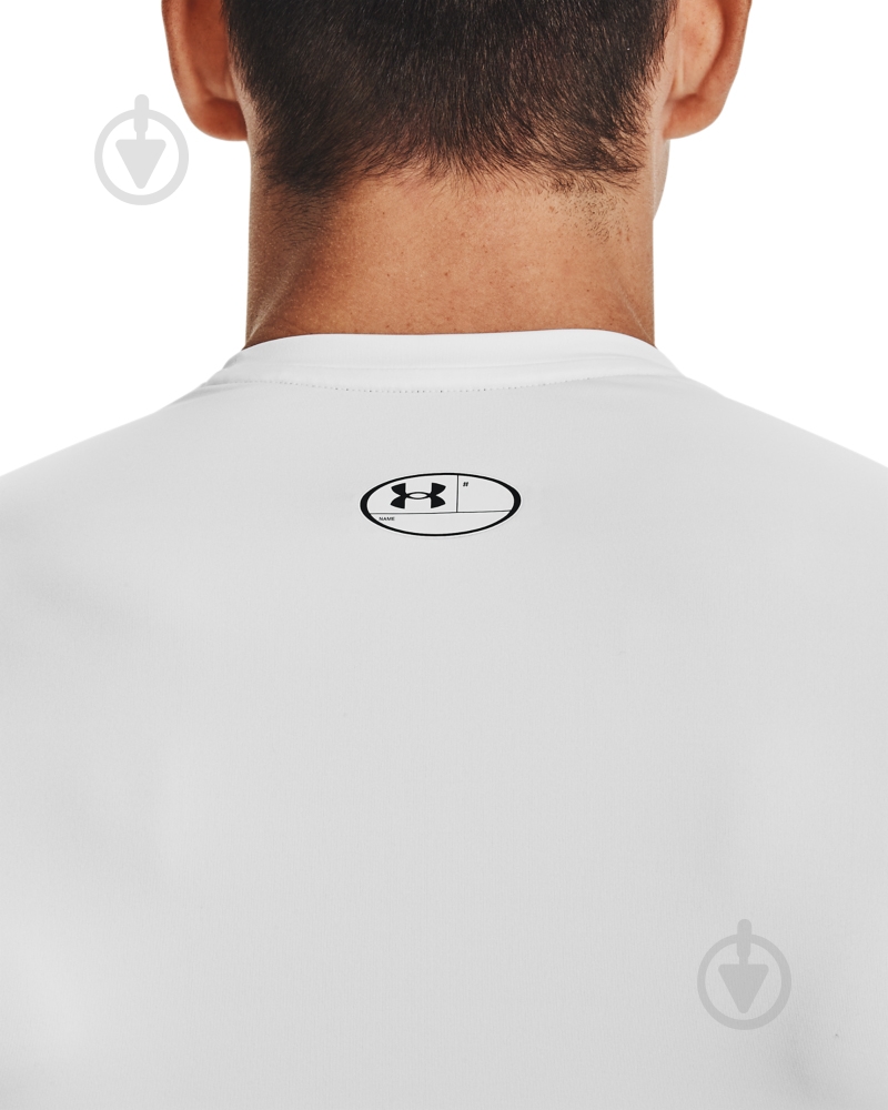 Футболка Under Armour UA HG ARMOUR COMP SS 1361518-100 р.L білий - фото 3