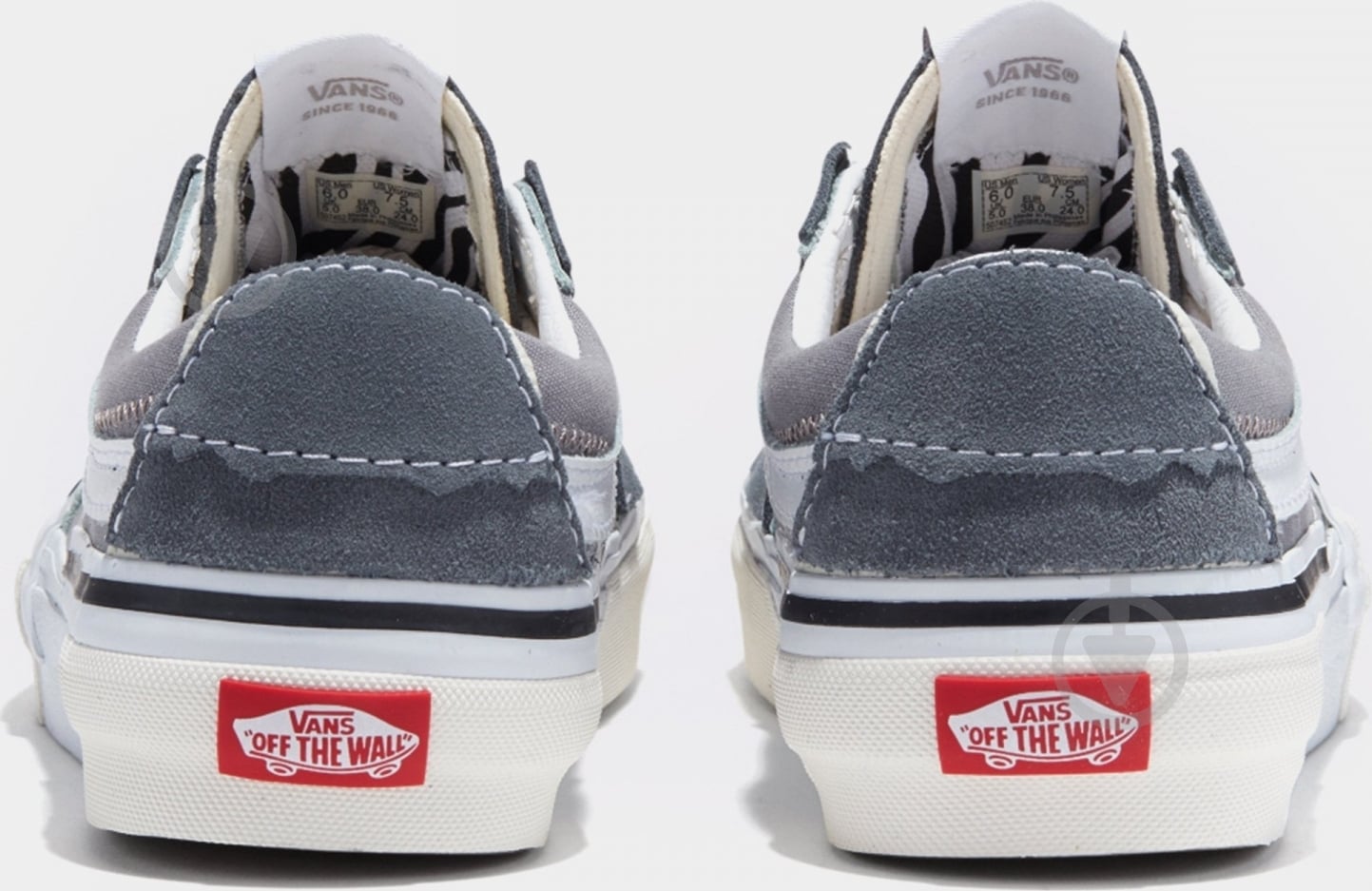 Кеды Vans SK8-LOW RECONSTRUCT VN0009QSGRY1 р.43 серый - фото 5