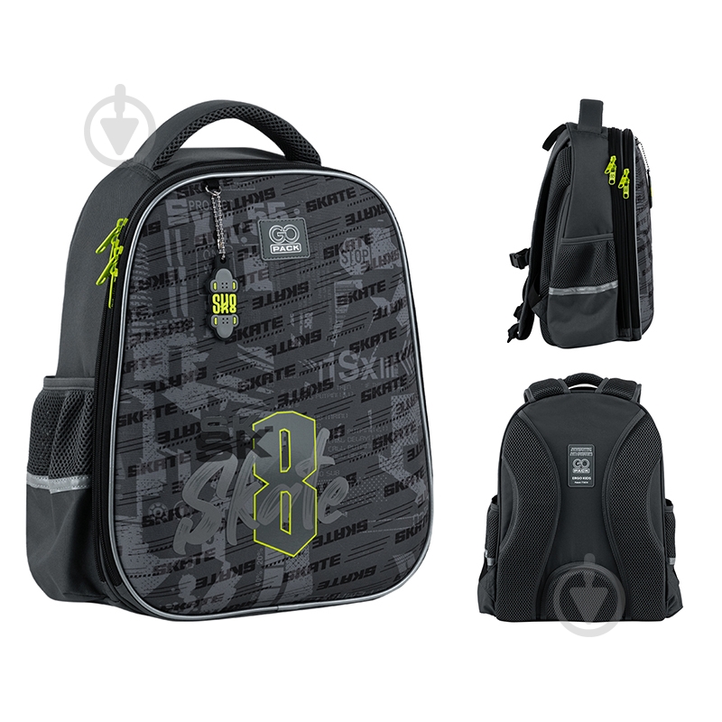 Рюкзак шкільний GoPack напівкаркасний Skate GO25-165M-8 - фото 3 Рюкзак шкільний GoPack напівкаркасний Skate GO25-165M-8 - фото 3