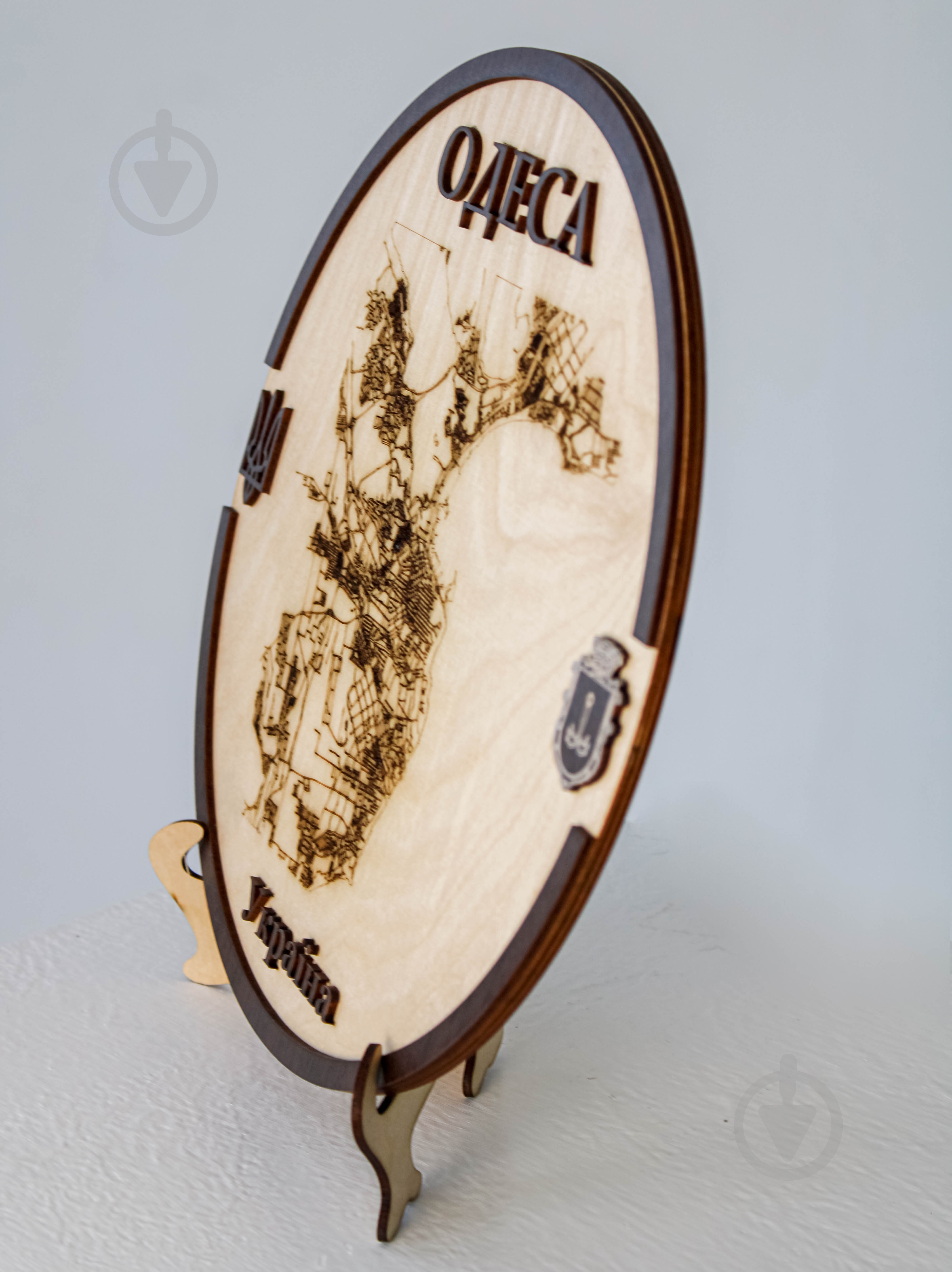 Мапа України Одеса кругла з підставкою d30 - фото 2 Мапа України Одеса кругла з підставкою d30 - фото 2