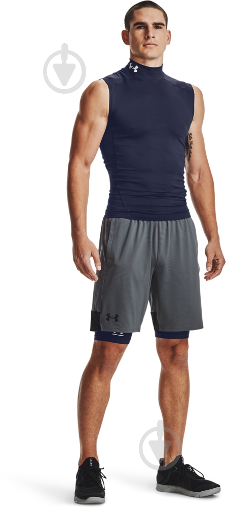 Велосипедки Under Armour UA HG ARMOUR LNG SHORTS 1361602-410 р.L чорний - фото 3