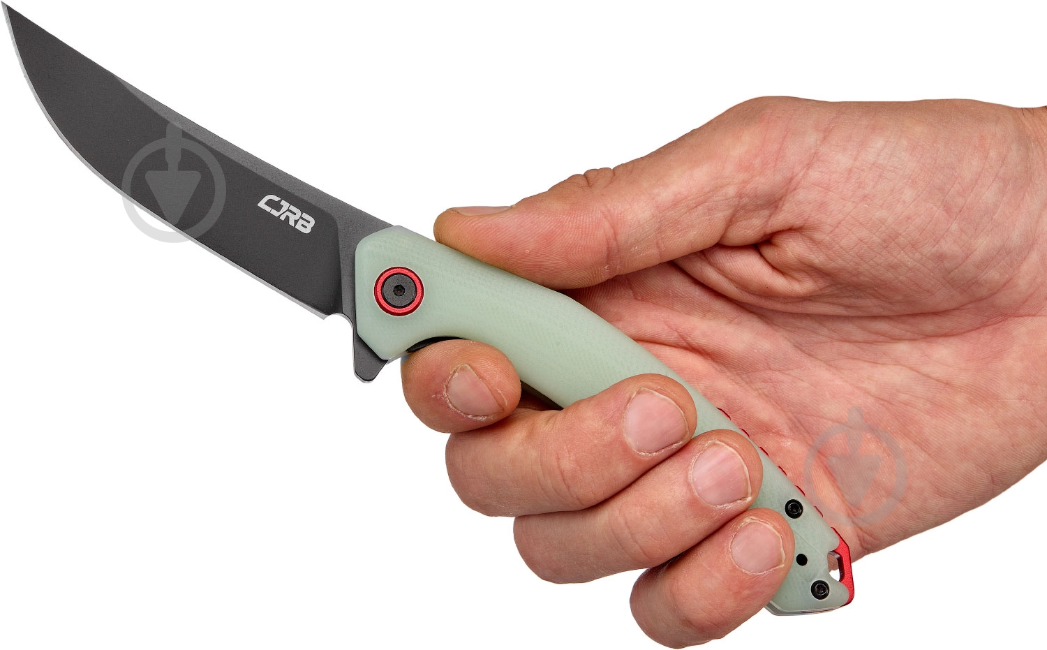 Нож складной CJRB Gobi Black Blade, AR-RPM9 Steel, ц:mint green 2798.03.01 - фото 5