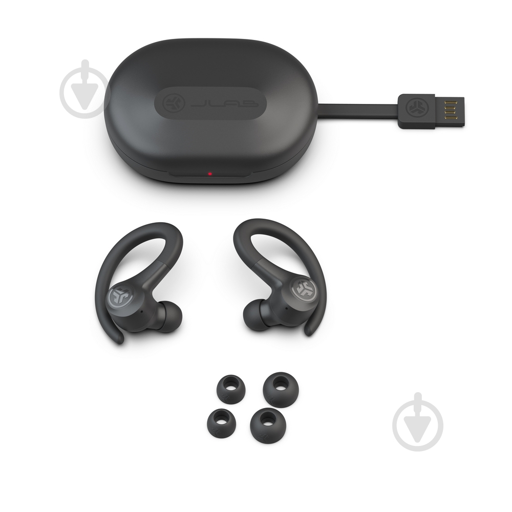 Наушники JLab GO Air Sport graphite (IEUEBGAIRSPRTRBLK124) - фото 7