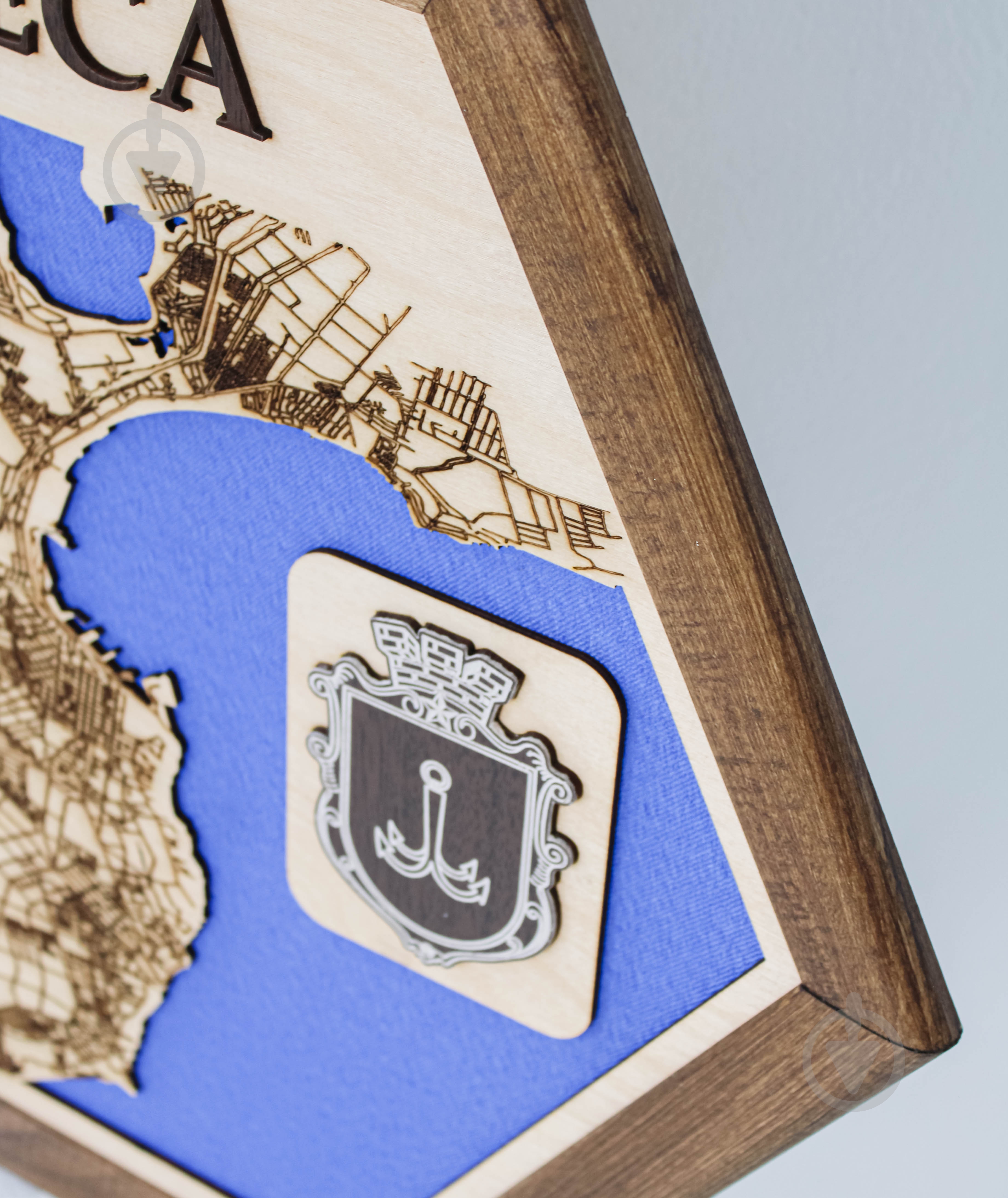 Карта Украины Одесса шестиугольная 40x46 см - фото 4 Карта Украины Одесса шестиугольная 40x46 см - фото 4