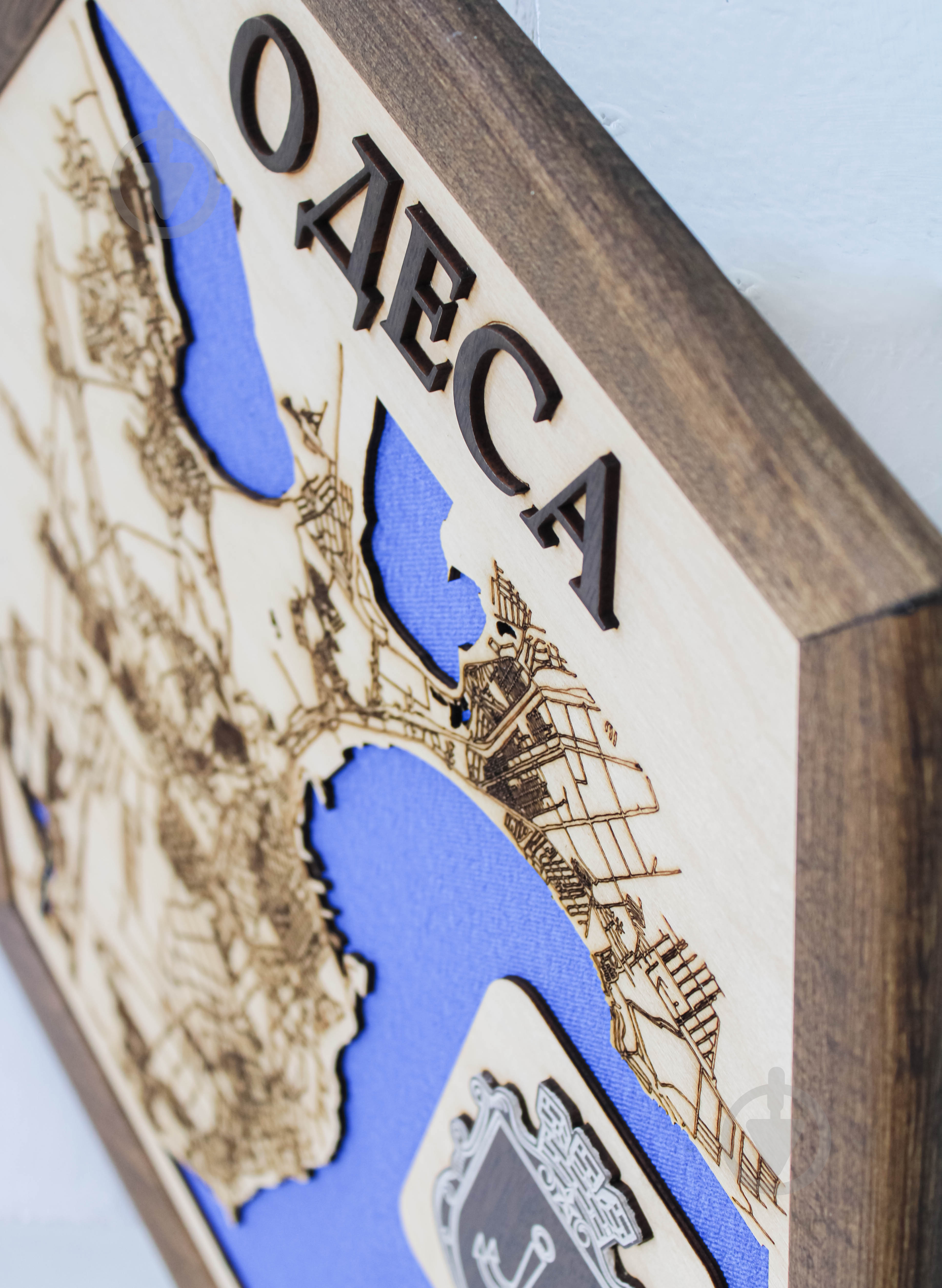 Карта Украины Одесса шестиугольная 40x46 см - фото 2 Карта Украины Одесса шестиугольная 40x46 см - фото 2