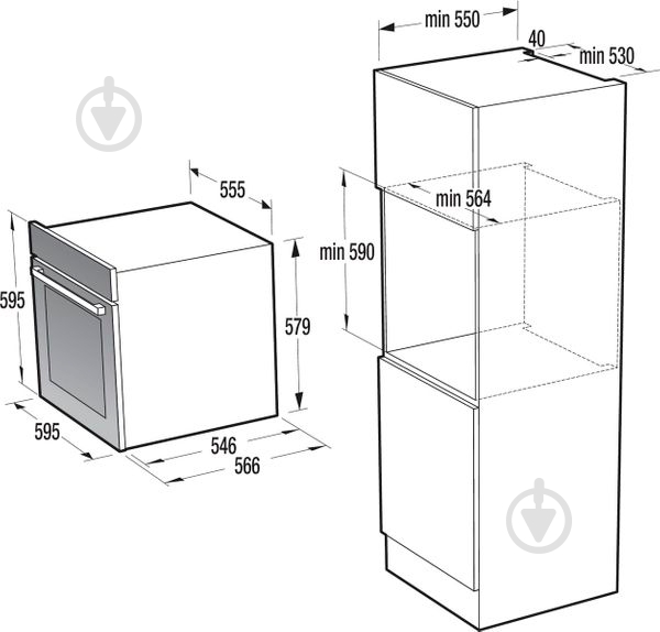 Духовой шкаф Gorenje GS879B - фото 4 Духовой шкаф Gorenje GS879B - фото 4