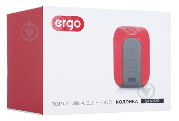 Акустична система Ergo BTS-520 1.0 red (BTS-520 Red) - фото 10