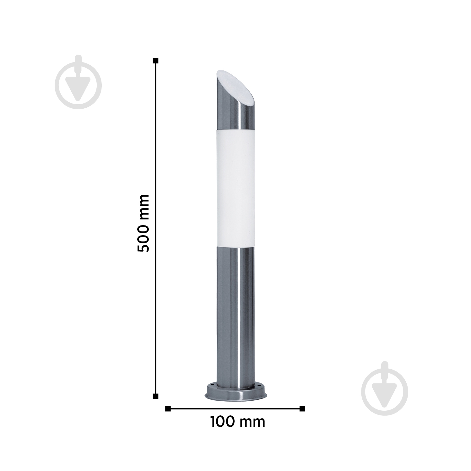 Світильник садовий Blitz E27 60 Вт IP44 нікельбілий 3021-61 - фото 2