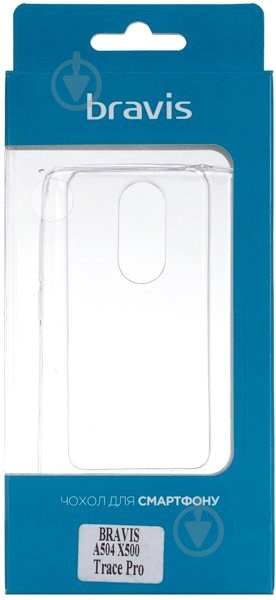 Накладка на корпус Bravis TPU для Bravis A504 Trace clear (6385128) - фото 2 Накладка на корпус Bravis TPU для Bravis A504 Trace clear (6385128) - фото 2