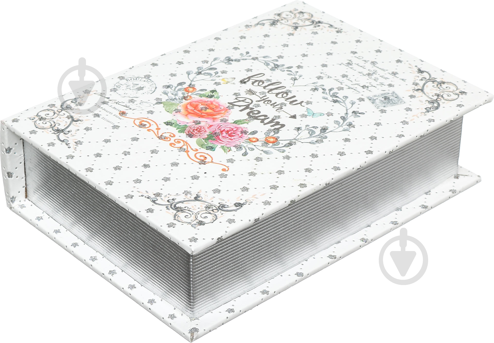 Шкатулка-книга Цветы XB16462-1 L - фото 1 Шкатулка-книга Цветы XB16462-1 L - фото 1
