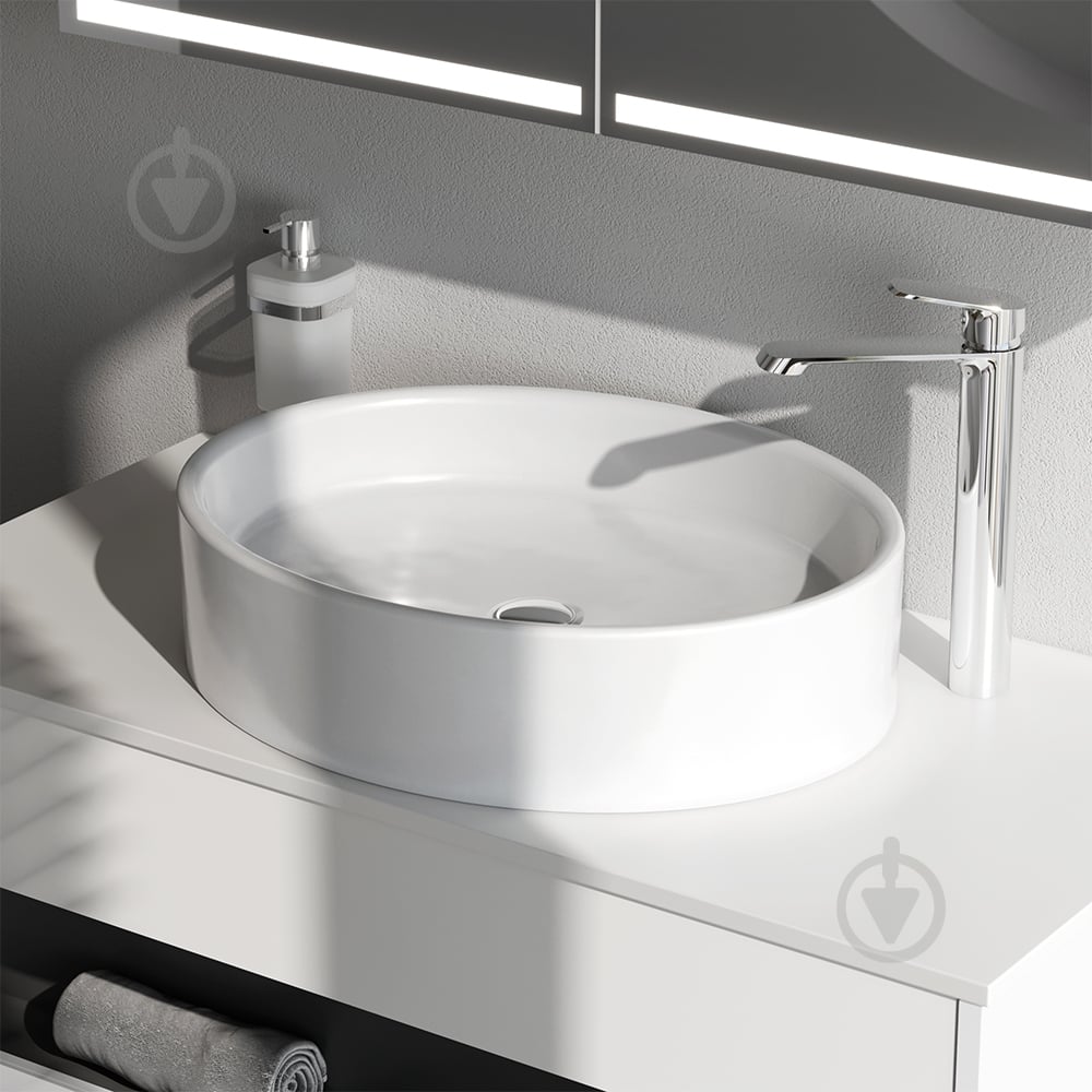 Умивальник-чаша AM.PM Func 55 см MFAWCC20550WG - фото 2