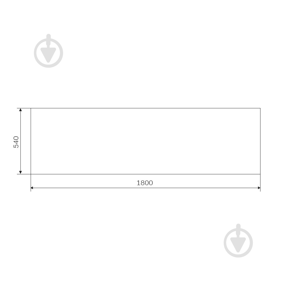 Панель фронтальная AM.PM W90A-180-080W-P Gem - фото 4