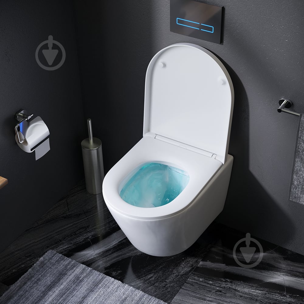 Унітаз підвісний AM.PM FlashClean із сидінням мікроліфт C741701SC AM.PM Sense - фото 5