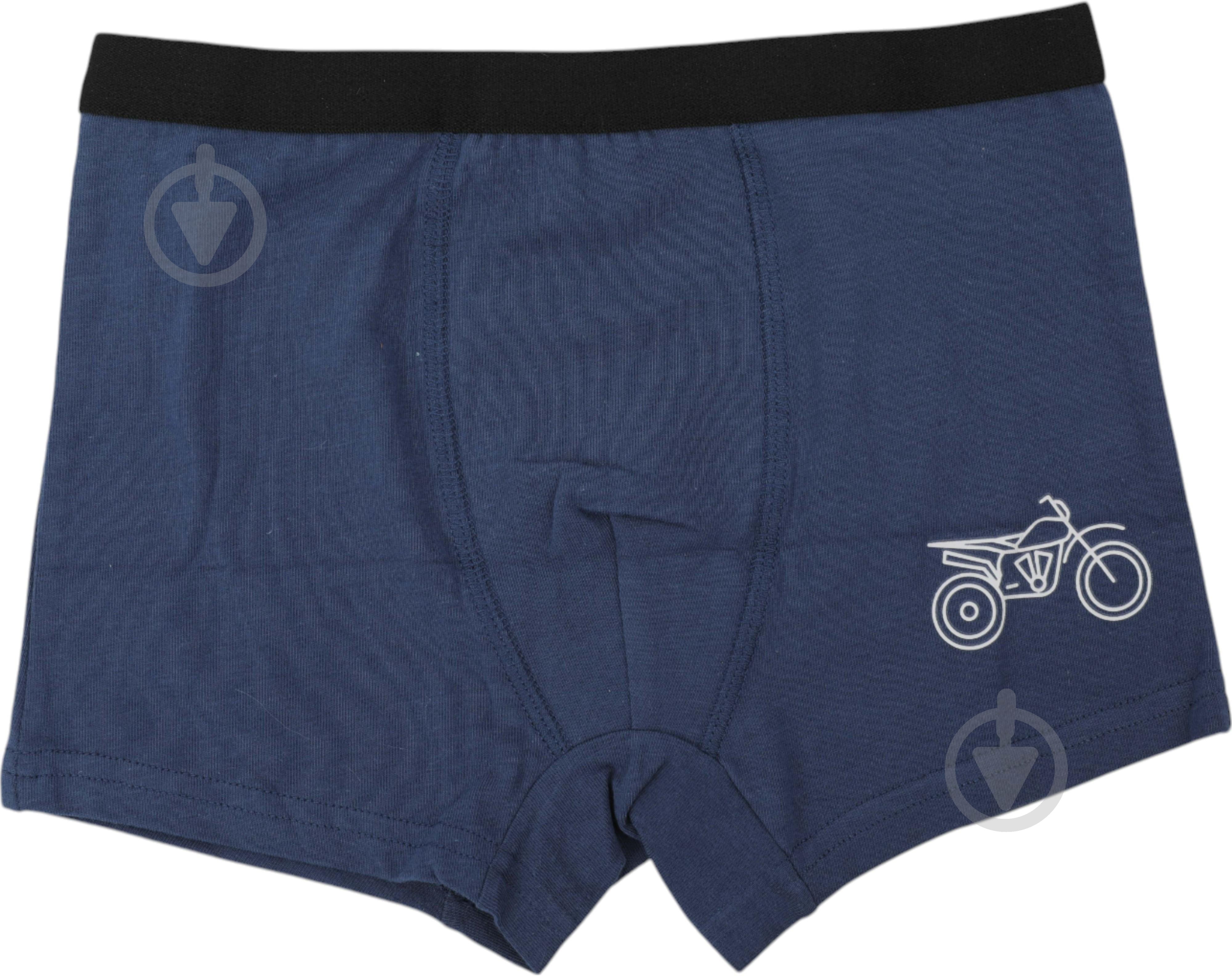 Набор трусов для мальчиков HW 3 пары боксеры р.98-104 голубой с синим N1-O1 - фото 5 Набор трусов для мальчиков HW 3 пары боксеры р.98-104 голубой с синим N1-O1 - фото 5