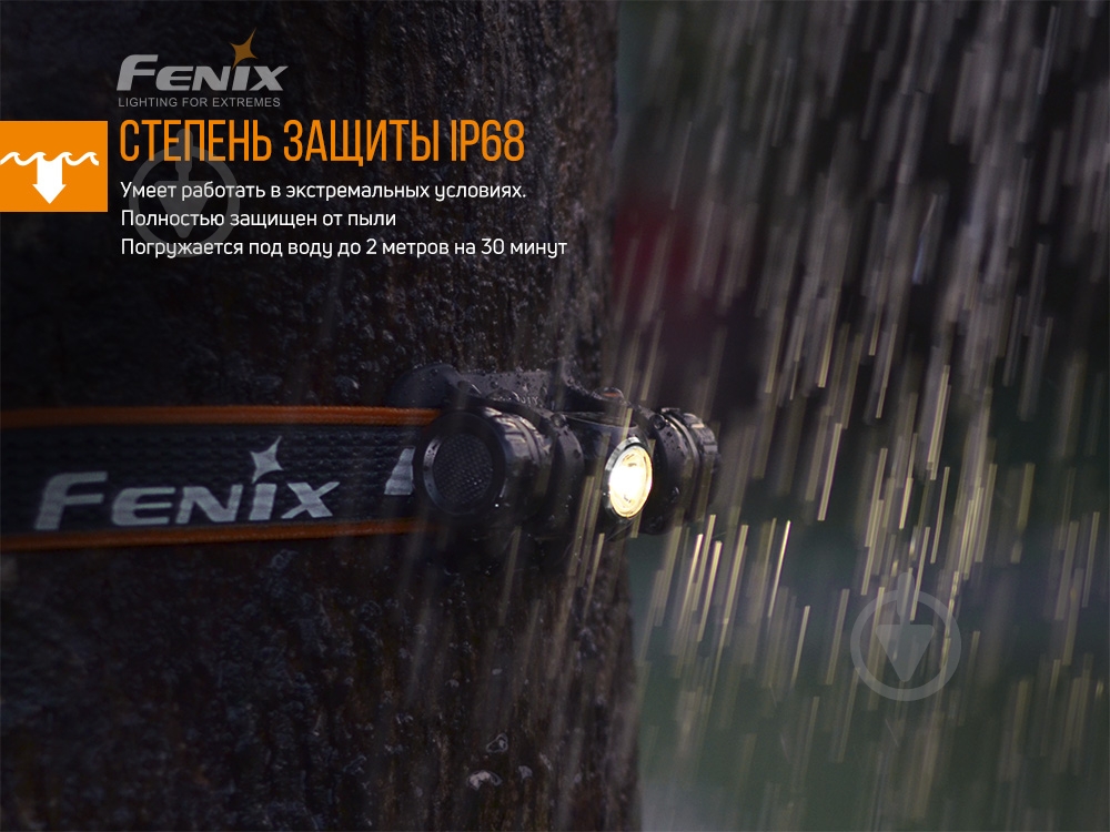Фонарик на голову Fenix HM23, 240лм, 53м - фото 14