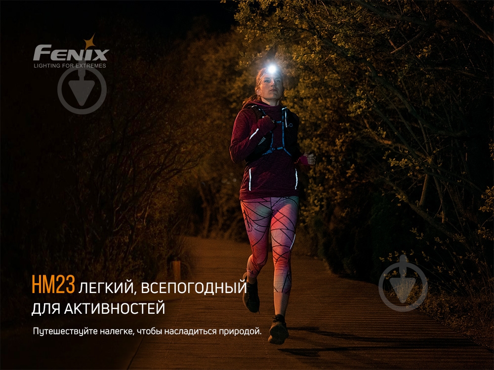 Фонарик на голову Fenix HM23, 240лм, 53м - фото 6