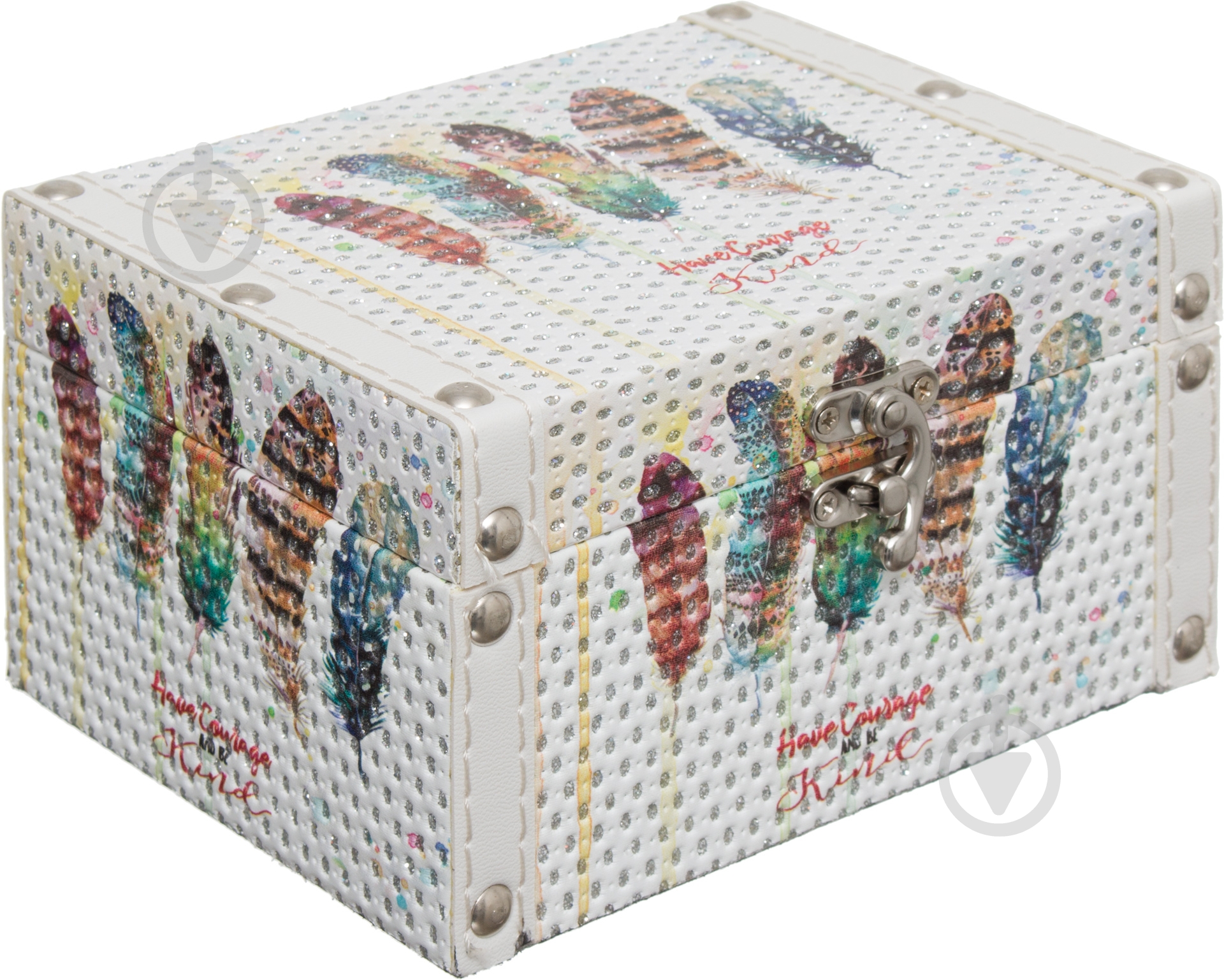 Шкатулка Перья XB197 S - фото 1