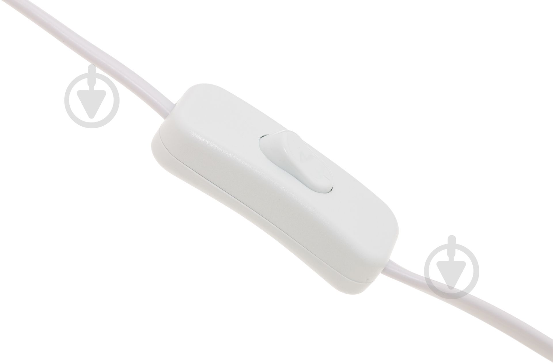 Настільна лампа декоративна Інтерклас ННБ 01-ХХ-096 1x40 Вт E14 білий із золотистим Т9446 - фото 3