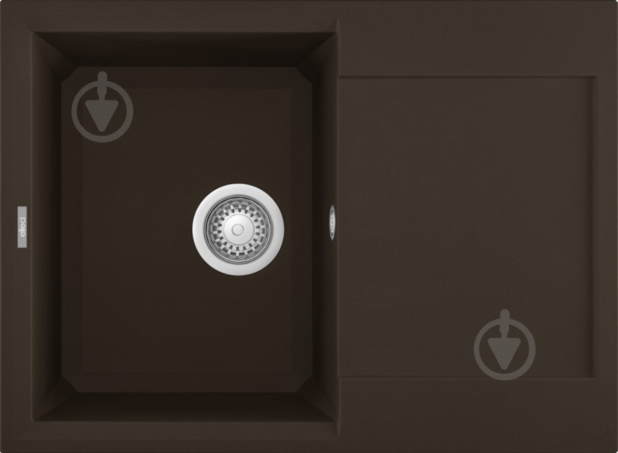 Мойка для кухни ELLECI EASY 135 espresso 78 - фото 1