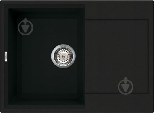 Мойка для кухни ELLECI Easy 135 Nero 40 - фото 1