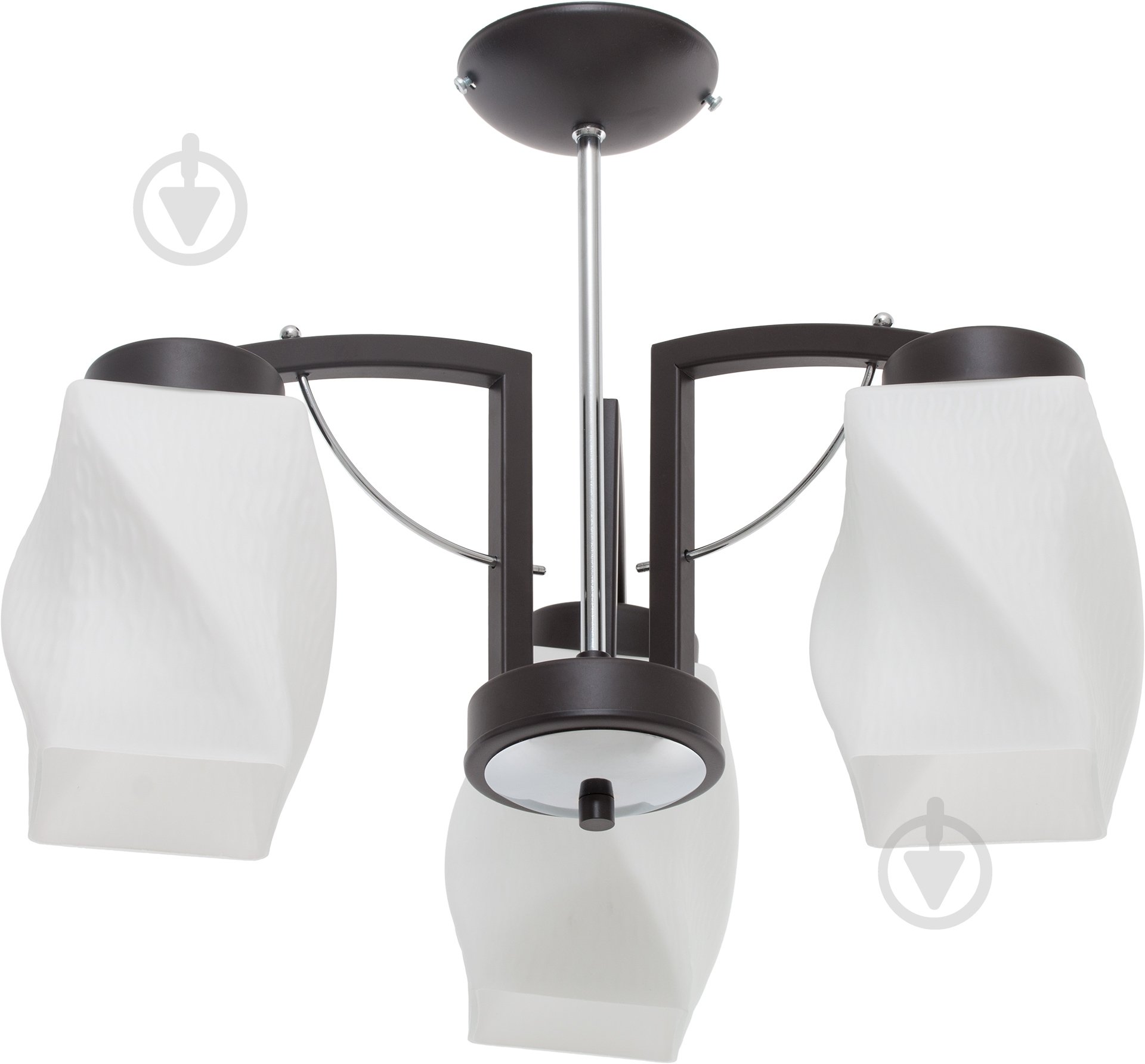 Люстра потолочная Luminex Petra 3xE27 белый/черный 3191 - фото 1 Люстра потолочная Luminex Petra 3xE27 белый/черный 3191 - фото 1