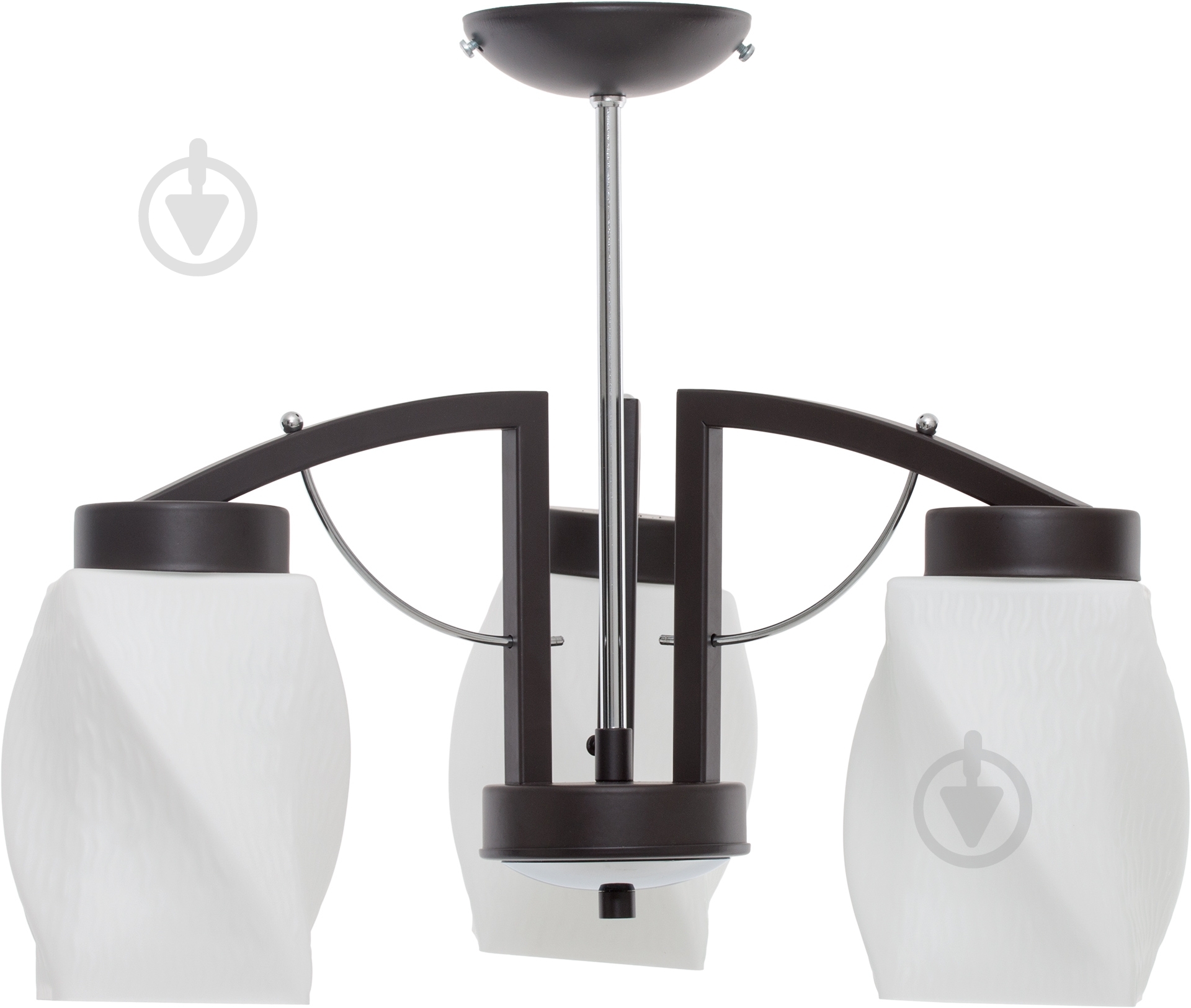 Люстра потолочная Luminex Petra 3xE27 белый/черный 3191 - фото 2 Люстра потолочная Luminex Petra 3xE27 белый/черный 3191 - фото 2